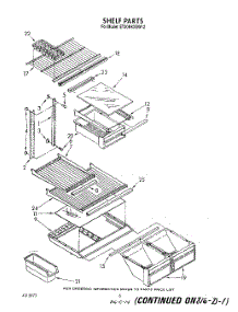 05 - Shelf parts for Whirlpool Refrigerator ET20NKXSW12 from AppliancePartsPros.com