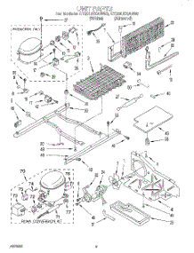 06 - Unit parts for Whirlpool Refrigerator ET20LKXAW00 from AppliancePartsPros.com