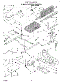05 - Unit parts for Whirlpool Refrigerator ET25DKXBW02 from AppliancePartsPros.com