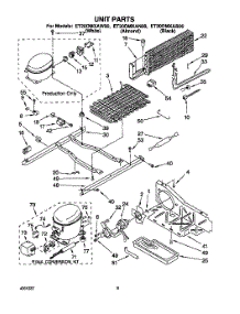 06 - Unit parts for Whirlpool Refrigerator ET20DMXAN00 from AppliancePartsPros.com