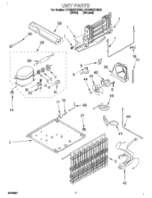 04 - Unit parts for Whirlpool Refrigerator ET20NMXDN00 from AppliancePartsPros.com
