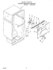 02 - Liner parts for Whirlpool Refrigerator ET20NMXAW02 from AppliancePartsPros.com