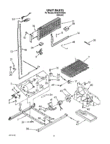 05 - Unit parts for Whirlpool Refrigerator ET20DKXXW00 from AppliancePartsPros.com