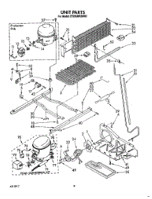 07 - Unit parts for Whirlpool Refrigerator ET20GMXSW02 from AppliancePartsPros.com
