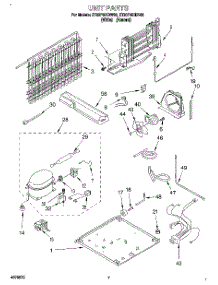 04 - Unit parts for Whirlpool Refrigerator ET20PMXDN00 from AppliancePartsPros.com