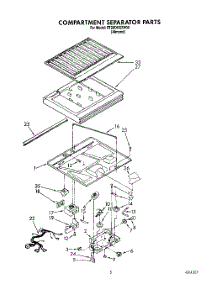 04 - Compartment Separator parts for Whirlpool Refrigerator ET20DKXZN00 from AppliancePartsPros.com
