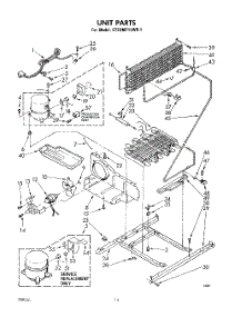 08 - Unit parts for Whirlpool Refrigerator ET22MT1LWR1 from AppliancePartsPros.com