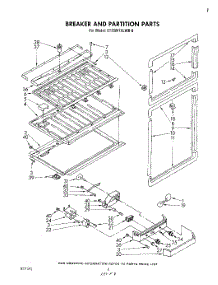 05 - Breaker And Partition parts for Whirlpool Refrigerator ET22MTXLWR0 from AppliancePartsPros.com
