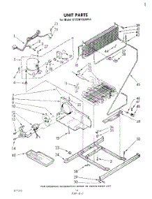 08 - Unit parts for Whirlpool Refrigerator ET22MTXLWR0 from AppliancePartsPros.com