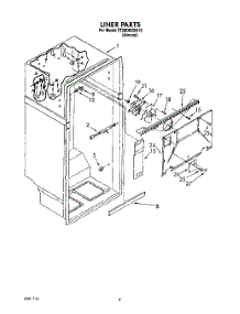 02 - Liner parts for Whirlpool Refrigerator ET20DKXXN10 from AppliancePartsPros.com
