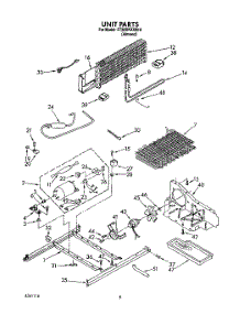 05 - Unit parts for Whirlpool Refrigerator ET20DKXXN10 from AppliancePartsPros.com