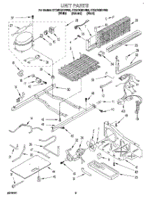 06 - Unit parts for Whirlpool Refrigerator ET25DQRDN00 from AppliancePartsPros.com
