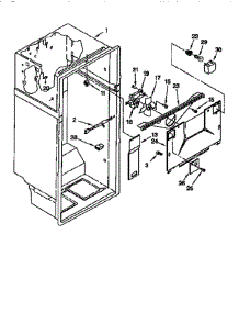 Liner parts for Whirlpool Refrigerator ET25DKXBN02 from AppliancePartsPros.com