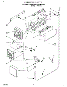 06 - Icemaker, Lit / Optional parts for Whirlpool Refrigerator ET20NMXDW02 from AppliancePartsPros.com