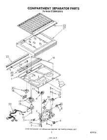 04 - Compartment Separator parts for Whirlpool Refrigerator ET20NKXSW10 from AppliancePartsPros.com