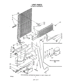 07 - Unit parts for Whirlpool Refrigerator ET18VKXRWR0 from AppliancePartsPros.com