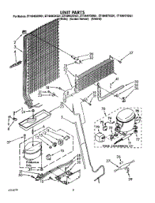 07 - Unit parts for Whirlpool Refrigerator ET18NKXXW01 from AppliancePartsPros.com