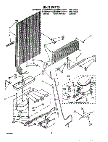07 - Unit parts for Whirlpool Refrigerator ET18NKXXW00 from AppliancePartsPros.com