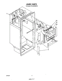 03 - Liner parts for Whirlpool Refrigerator ET18VKXRWR2 from AppliancePartsPros.com