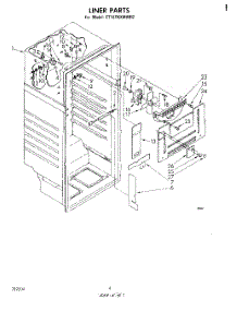 03 - Liner parts for Whirlpool Refrigerator ET18TKXMWR2 from AppliancePartsPros.com