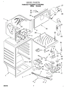 05 - Liner parts for Whirlpool Refrigerator ET18TKXDW05 from AppliancePartsPros.com