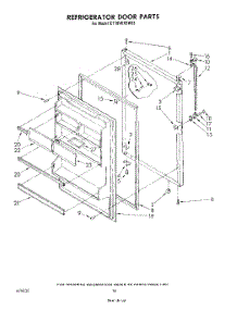 08 - Refrigerator , Not Illustrated parts for Whirlpool Refrigerator ET18VKXSW03 from AppliancePartsPros.com