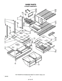 05 - Shelf , Lit / Optional parts for Whirlpool Refrigerator ET20MKXRWR0 from AppliancePartsPros.com