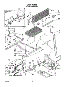 06 - Unit parts for Whirlpool Refrigerator ET20DKXVG04 from AppliancePartsPros.com