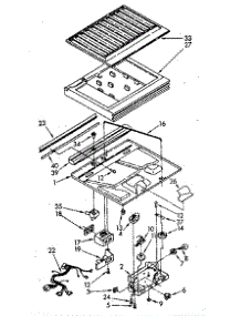 Compartment Separator parts for Whirlpool Refrigerator ET20AKXSN01 from AppliancePartsPros.com