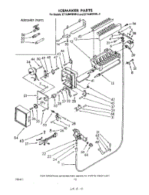 09 - Ice Maker , Not Illustrated And Optional parts for Whirlpool Refrigerator ET18JMXRWR0 from AppliancePartsPros.com