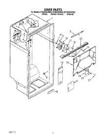 02 - Liner parts for Whirlpool Refrigerator ET20ZKXZW00 from AppliancePartsPros.com