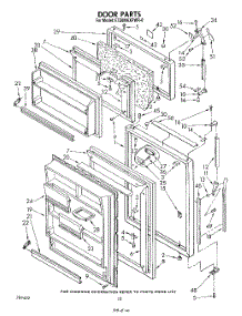 06 - Door , Not Illustrated And Optional parts for Whirlpool Refrigerator ET20MKXPWR0 from AppliancePartsPros.com