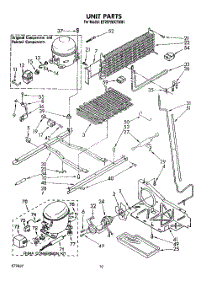 08 - Unit parts for Whirlpool Refrigerator ET20RMXTN01 from AppliancePartsPros.com