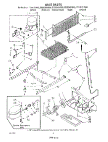 06 - Unit parts for Whirlpool Refrigerator ET22DKXVF00 from AppliancePartsPros.com