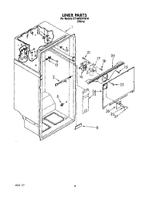 02 - Liner parts for Whirlpool Refrigerator ET18RKXYW10 from AppliancePartsPros.com