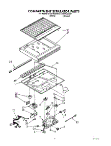 03 - Compartment Separator parts for Whirlpool Refrigerator ET20PKXXW01 from AppliancePartsPros.com