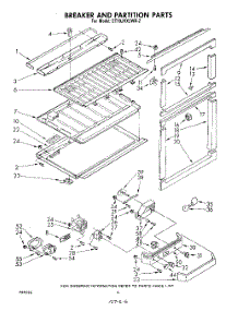 04 - Breaker And Partition parts for Whirlpool Refrigerator ET19JKXLWR2 from AppliancePartsPros.com