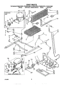 06 - Unit parts for Whirlpool Refrigerator ET20DKXVM07 from AppliancePartsPros.com