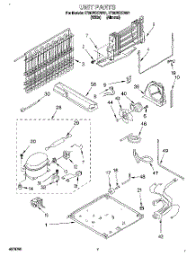 04 - Unit parts for Whirlpool Refrigerator ET20PKXDW01 from AppliancePartsPros.com