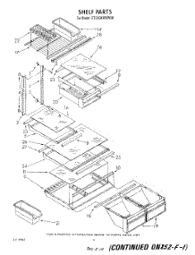 05 - Shelf parts for Whirlpool Refrigerator ET20GKXWN00 from AppliancePartsPros.com