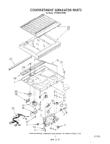 04 - Compartment Separator parts for Whirlpool Refrigerator ET20DKXVM06 from AppliancePartsPros.com