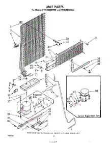 07 - Unit parts for Whirlpool Refrigerator ET18JMXMWR0 from AppliancePartsPros.com