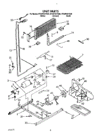 07 - Unit parts for Whirlpool Refrigerator ET20PKXYN00 from AppliancePartsPros.com