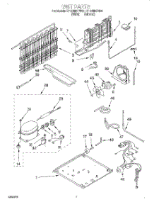 04 - Unit parts for Whirlpool Refrigerator ET18NMXFN00 from AppliancePartsPros.com