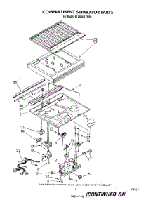 04 - Compartment Separator parts for Whirlpool Refrigerator ET20GKXTG00 from AppliancePartsPros.com