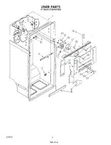 03 - Liner parts for Whirlpool Refrigerator ET20PKXTN00 from AppliancePartsPros.com