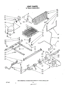 05 - Unit parts for Whirlpool Refrigerator ET20AKXLWR0 from AppliancePartsPros.com