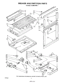 04 - Breaker And Partition parts for Whirlpool Refrigerator ET20MKXPWR1 from AppliancePartsPros.com