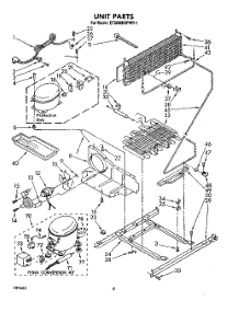 05 - Unit parts for Whirlpool Refrigerator ET20MKXPWR1 from AppliancePartsPros.com