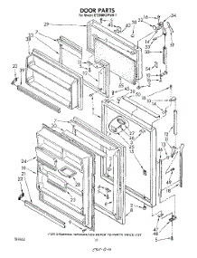 06 - Door , Not Illustrated And Optional parts for Whirlpool Refrigerator ET20MKXPWR1 from AppliancePartsPros.com